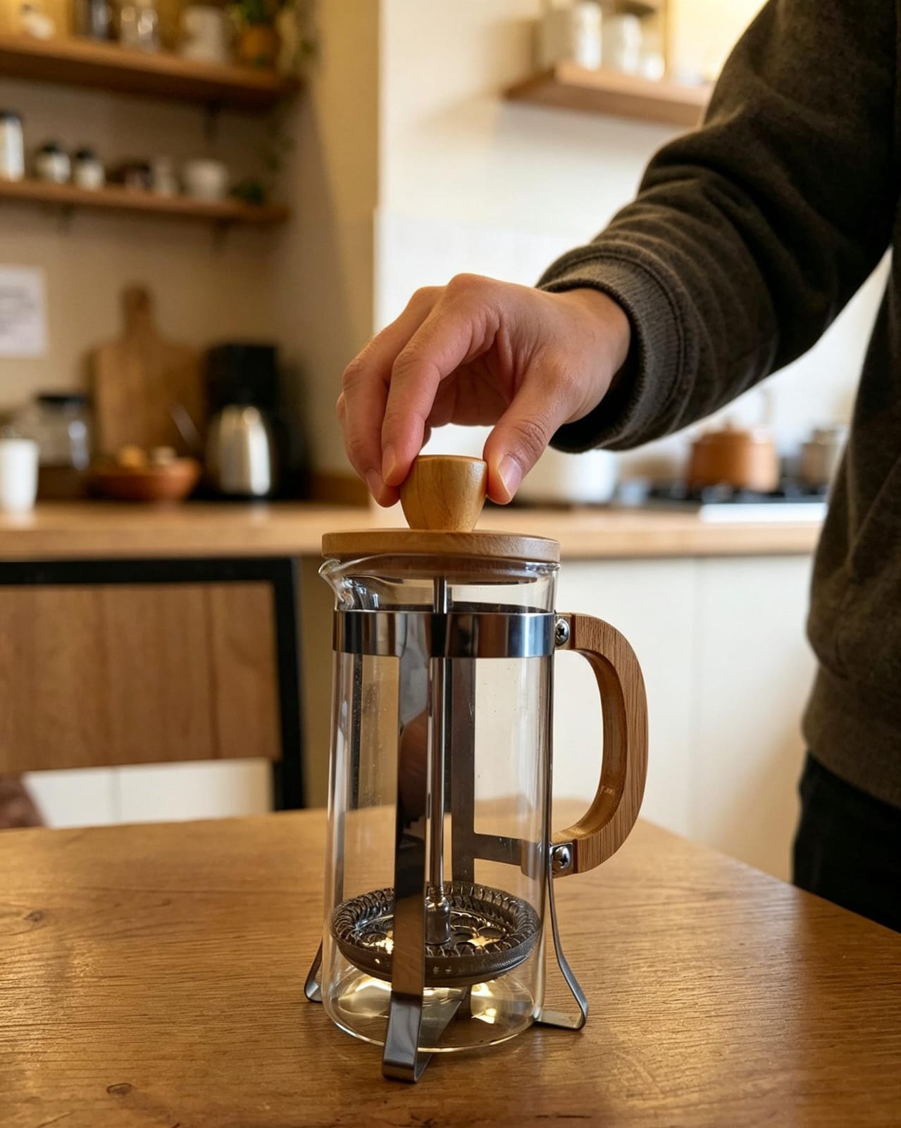 MÉTODO PRENSA FRANCESA BAMBÚ 350ML