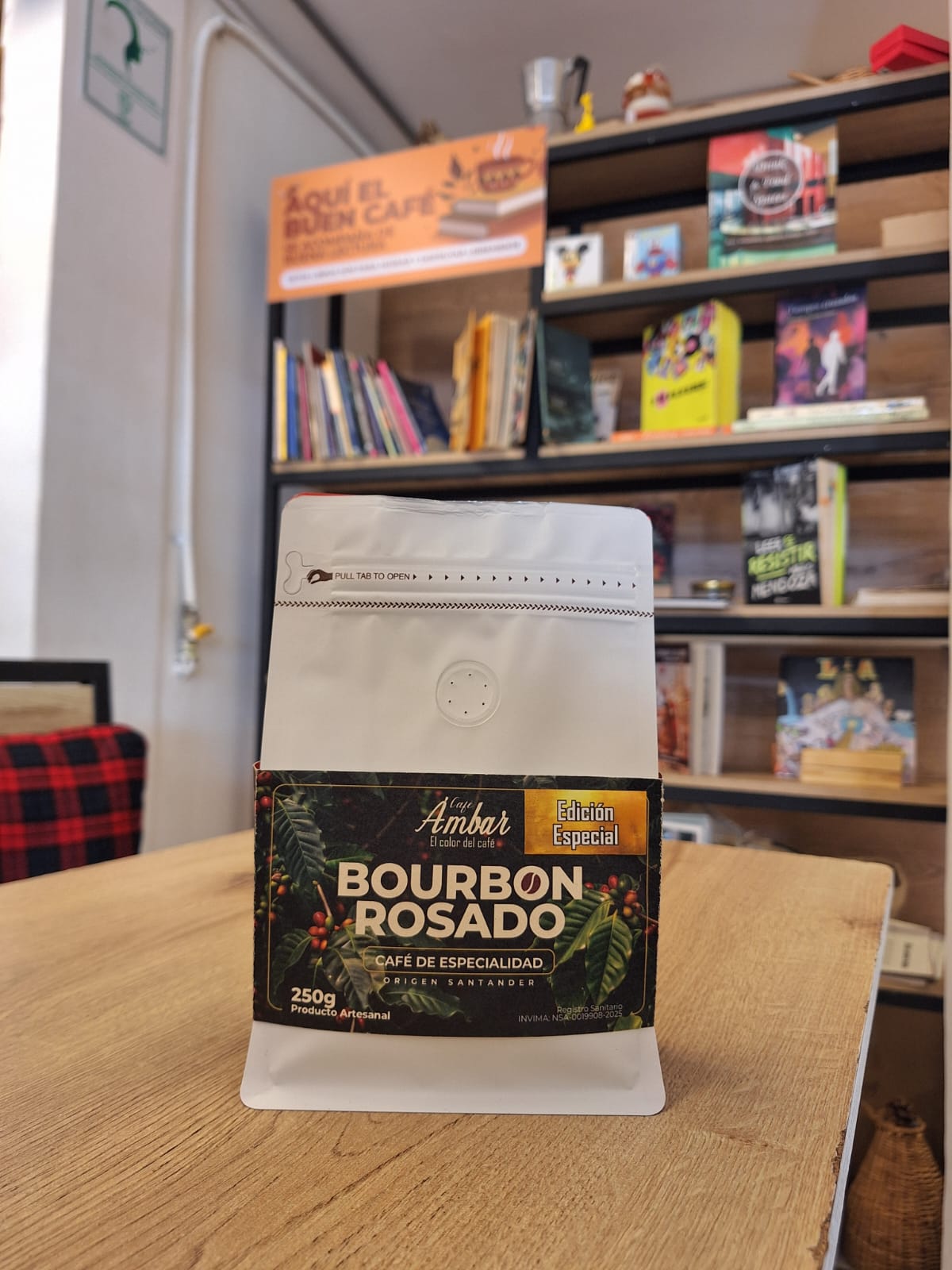 BOURBON ROSA HONEY 250gr