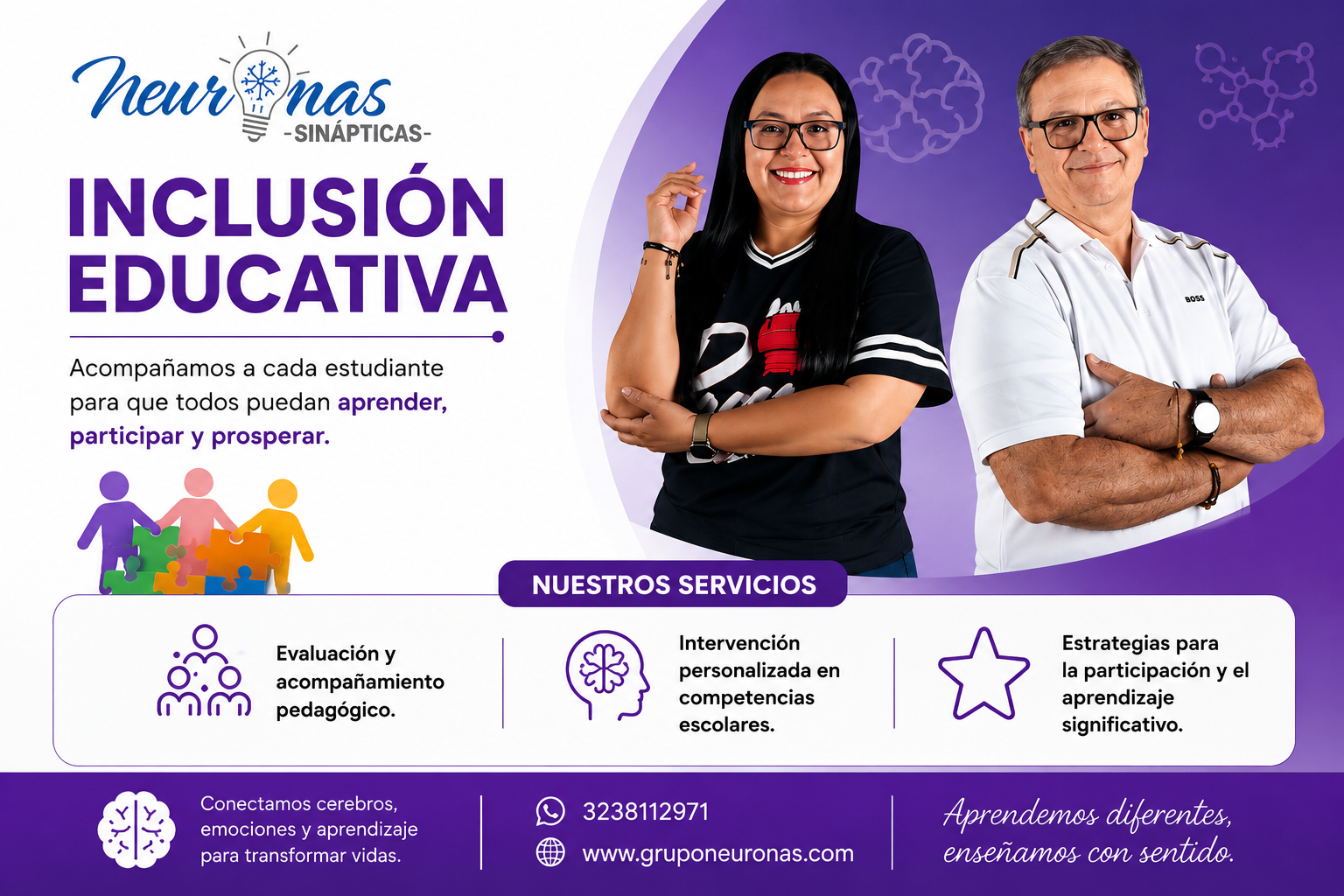 Inclusión Educativa y Acompañamiento Neuroeducativo