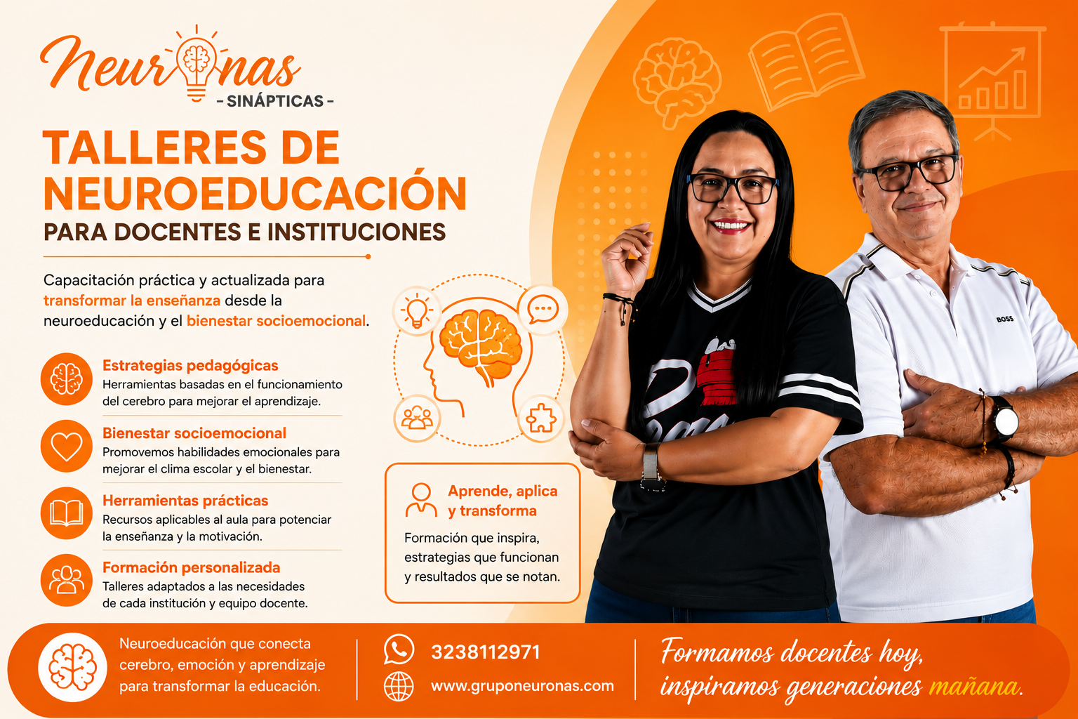Talleres de Neuroeducación para Docentes e Instituciones