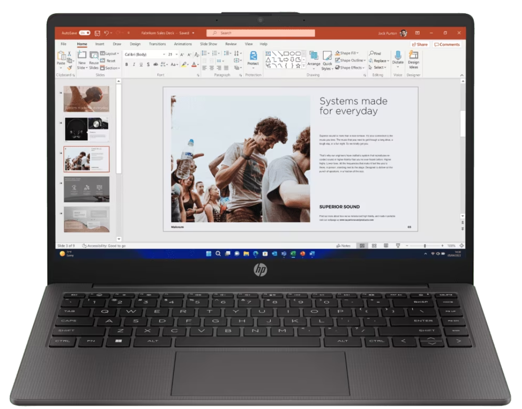 PORTATIL HP 245 G10 RYZEN 3 MEMORIA RAM 8GB DISCO SSD 512GB