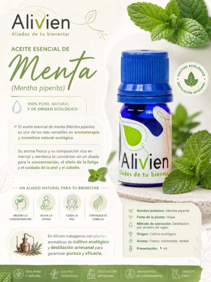 Aceite Esencial de Menta