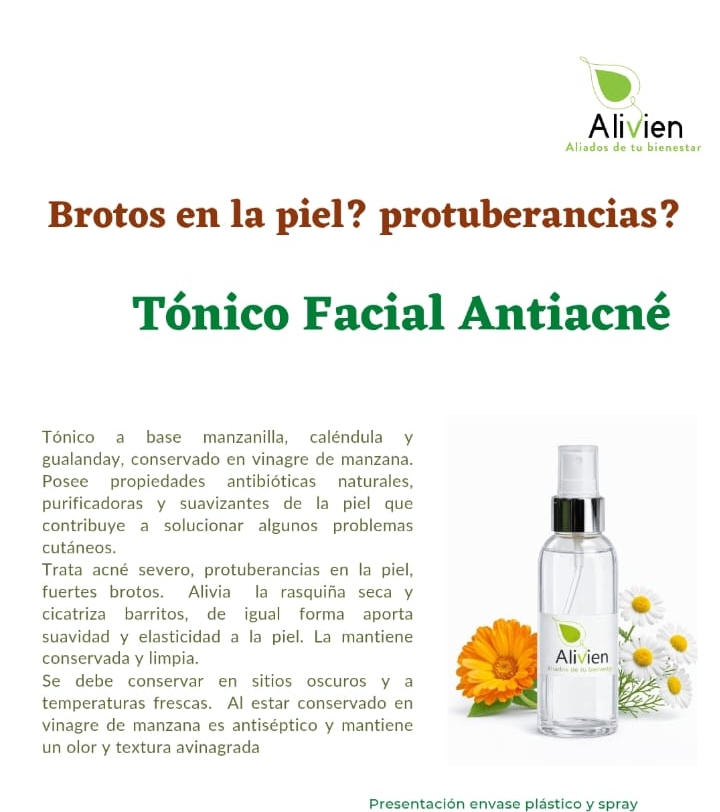 Tónico facial Anti-Acné