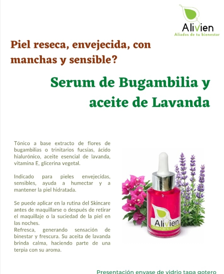 Sérum de bugambilias - Alivien 