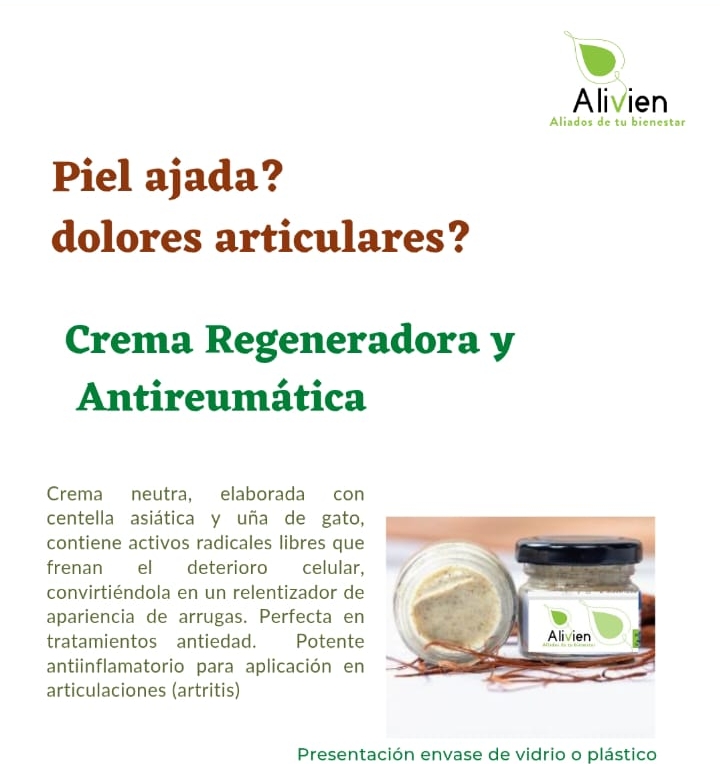 Crema para la circulación/ Alivien