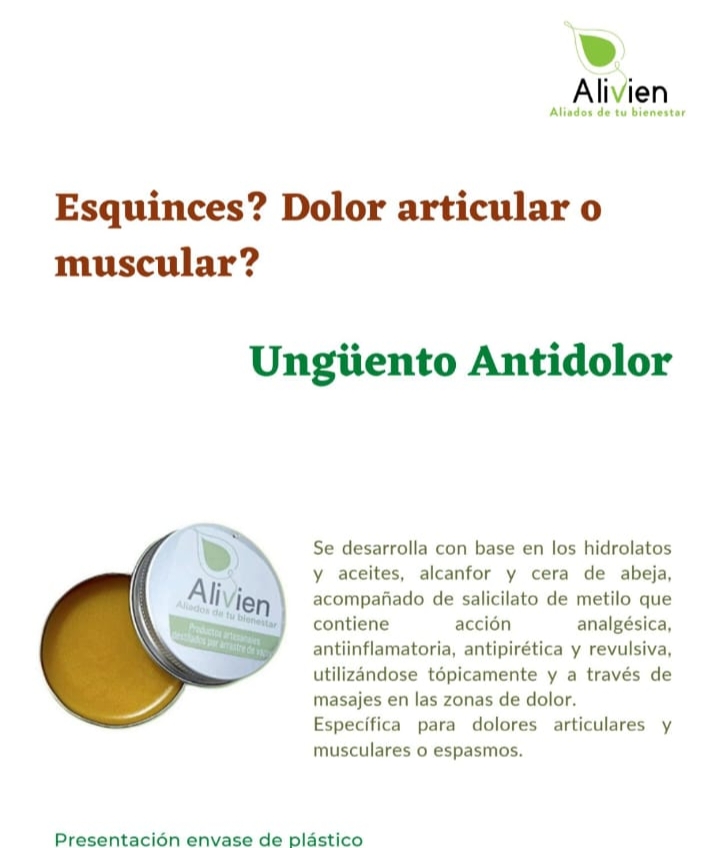 Ungüento Anti-dolor / Alivien