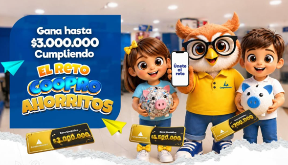 ¡Llega el Reto CooproAhorritos!