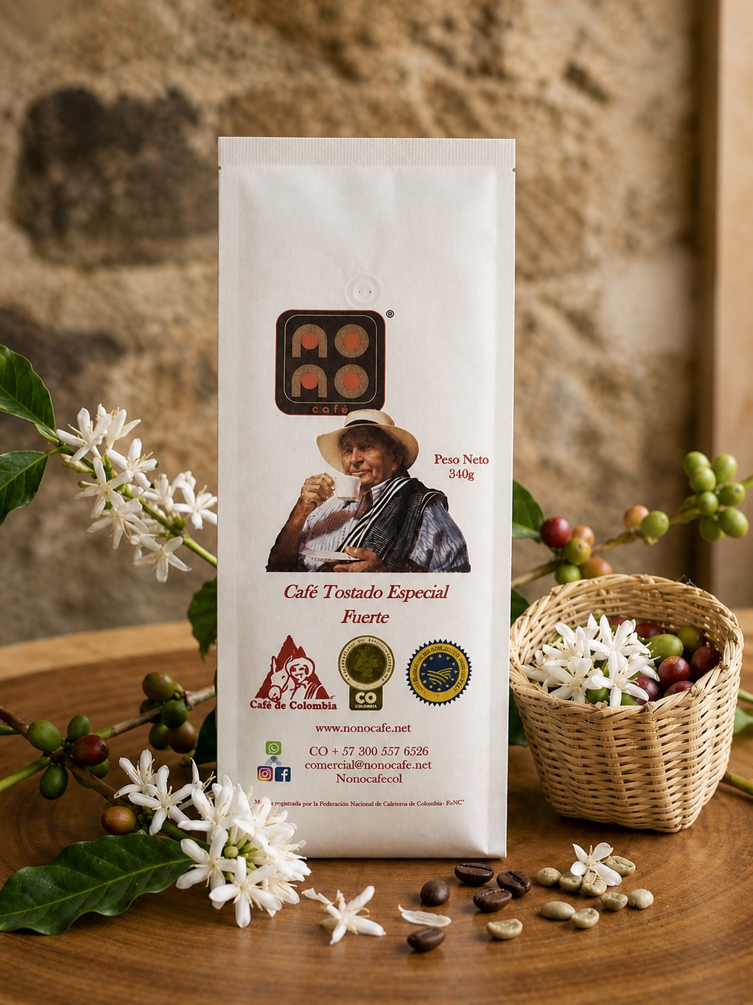 Nono Café Fuerte x340g