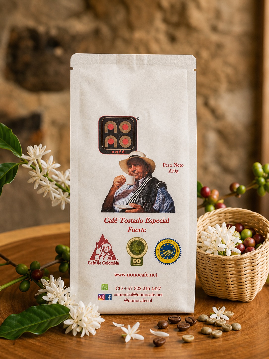 Nono Café Fuerte x210g