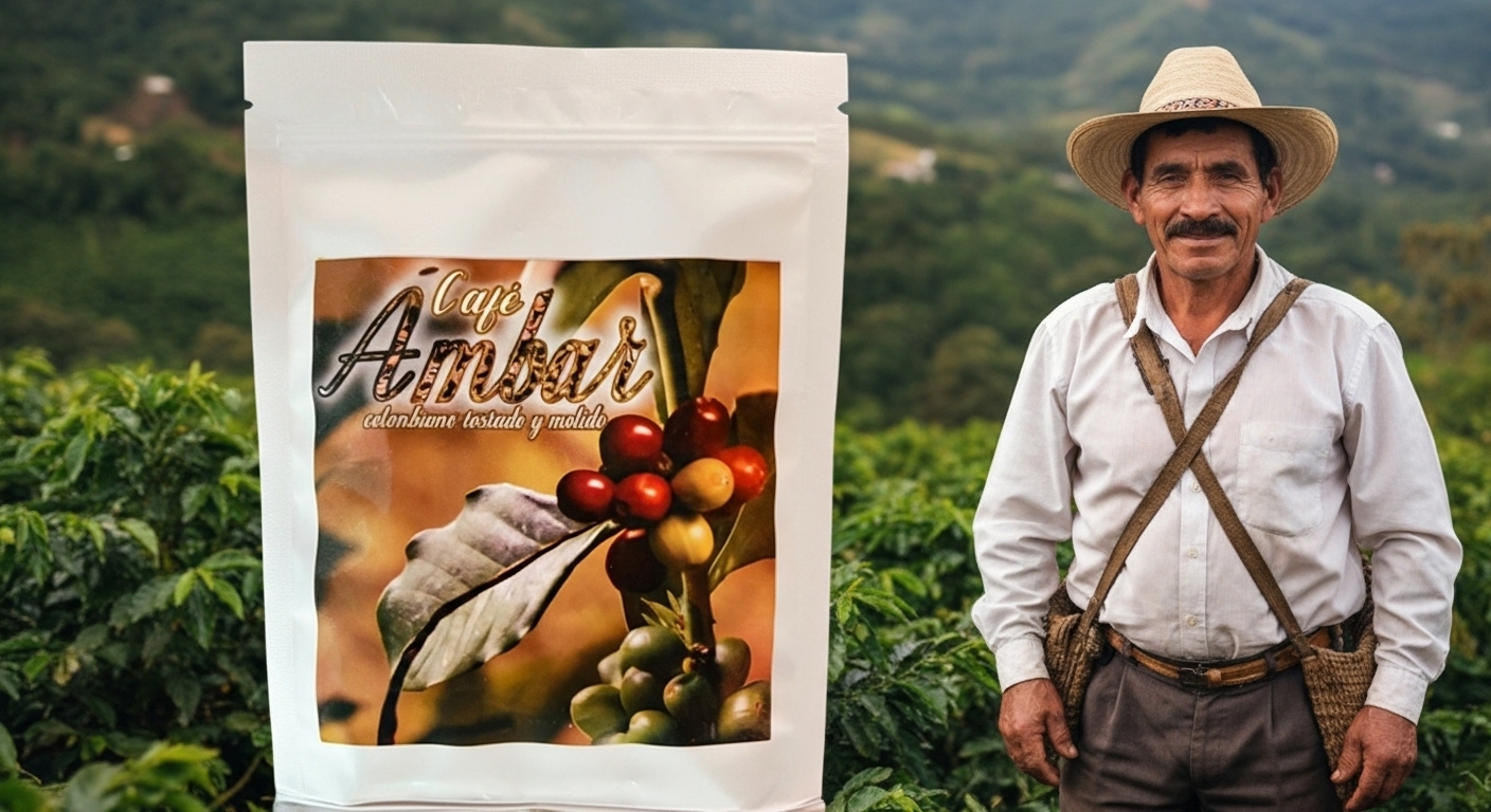 Café ÁMBAR - Bourbon Rosado 250g