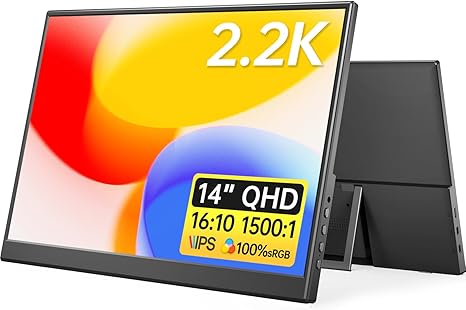 Monitor Externo para Laptop PC, Teléfono, Mac